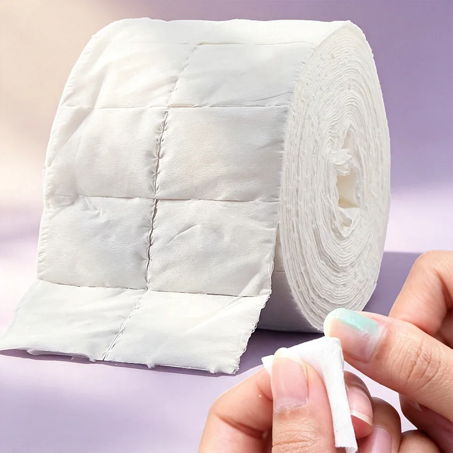 Beauty Makeup Vanity - 300/500Pcs Roll Lint Free Cotton Nail