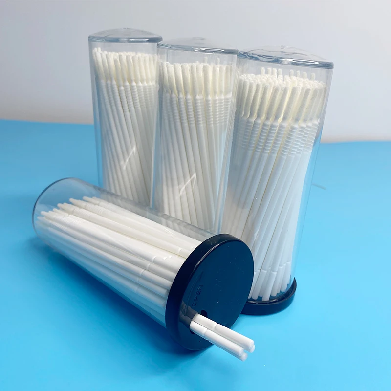 Beauty Makeup Fashion - 100pcs Long Head White Color Disposable