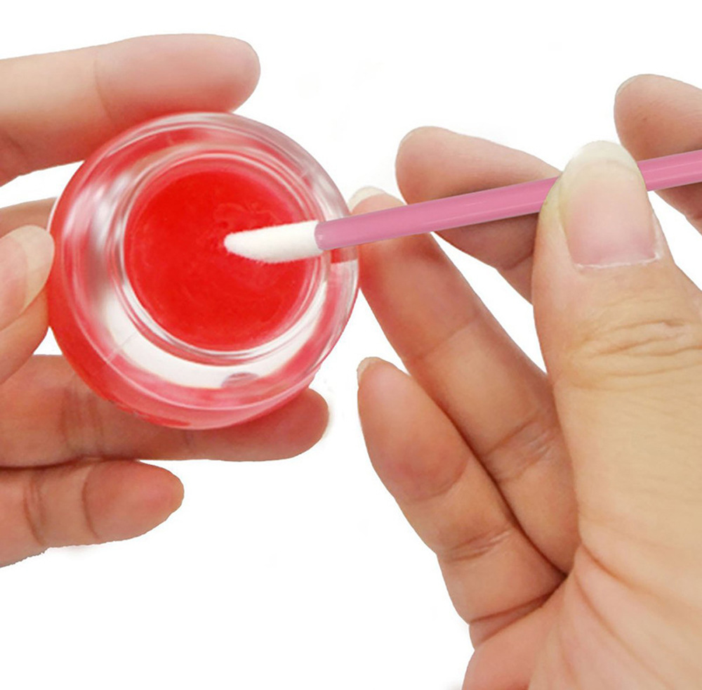 Disposable Lip Brush 100Pcs Ey - Beauty Makeup Vanity ulasan dan harga
