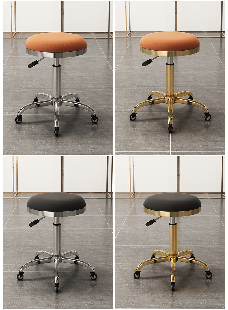 Big work stool lifting round s - Makeup Master Beauty Salon ulasan dan harga