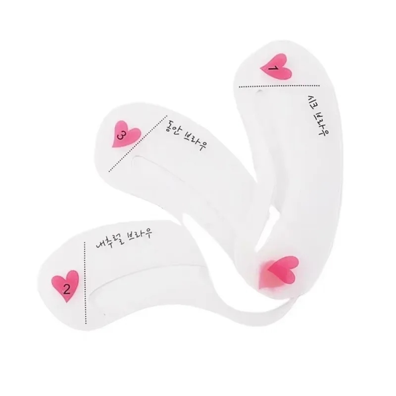 1/2/4/6set Reusable Eyebrow St - Beauty Makeup Tools Set ulasan dan harga