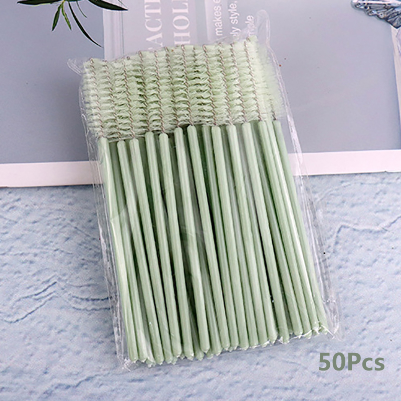 100Pcs Eyelash Brushes Makeup  - Beauty Makeup Vanity ulasan dan harga