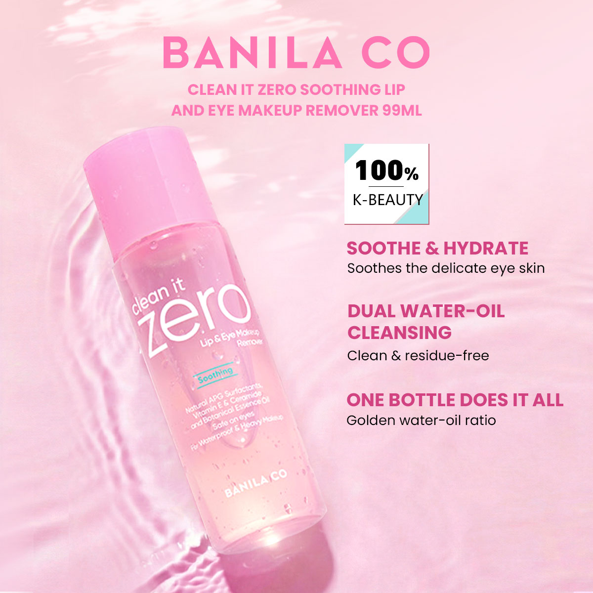BANILA CO Clean it Zero Soothi - Beauty Makeup Vanity ulasan dan harga