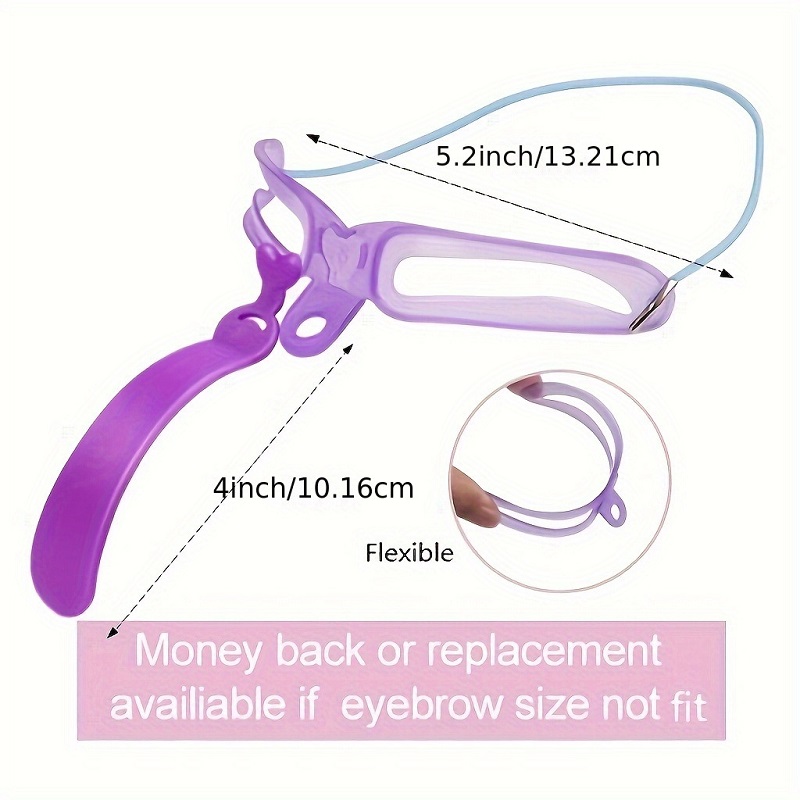 8 In 1 Reusable Eyebrow Stenci - Beauty Makeup Tools Set ulasan dan harga