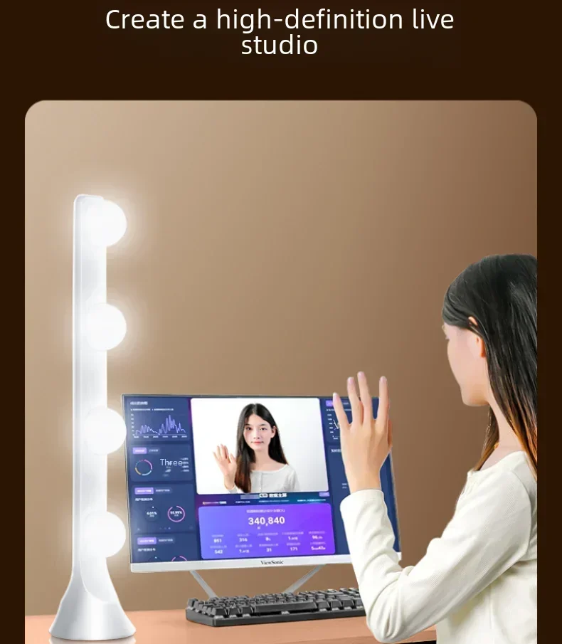10W Professional ​​LED Fill La - Beauty Makeup Video ulasan dan harga