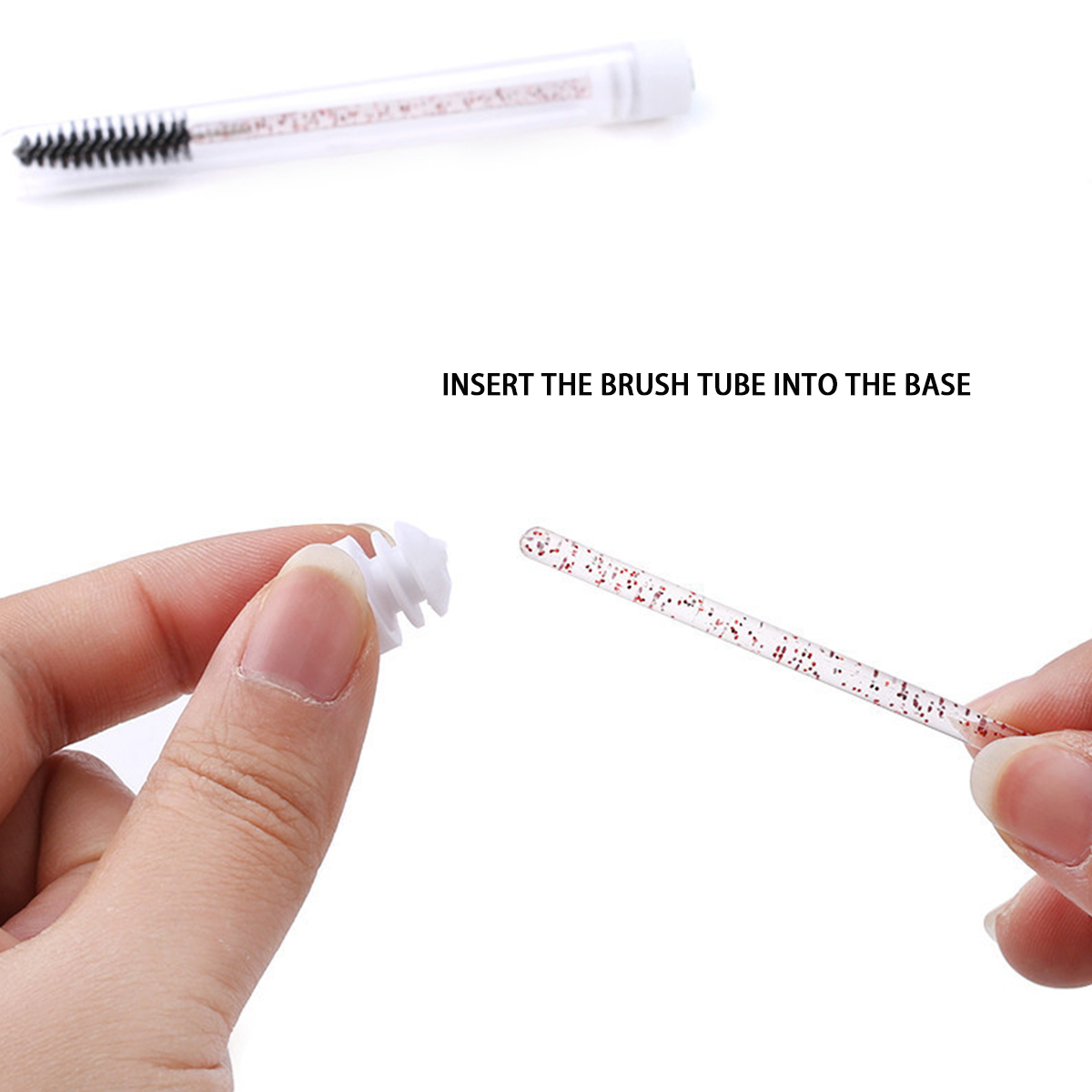 50PCS Dust-Proof Eyelash Brush - Beauty Makeup Fashion ulasan dan harga