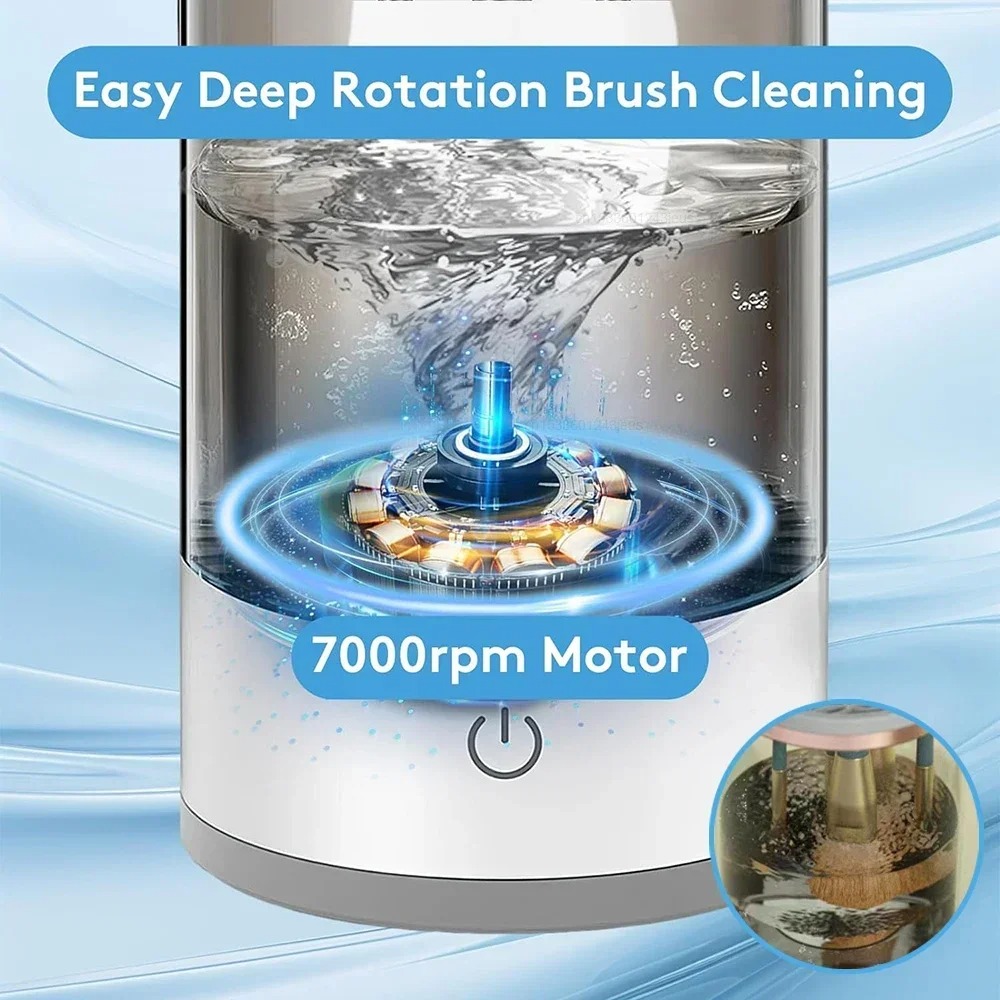 Automatic Electric Makeup Brus - Beauty Makeup Vanity ulasan dan harga