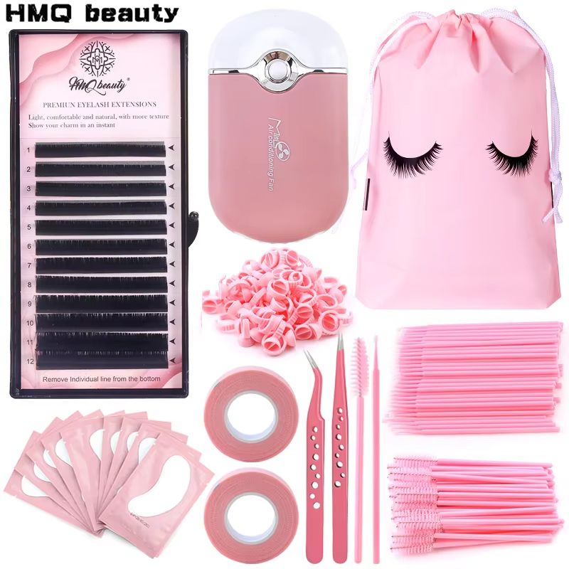 268PCS Eyelash Extensions Kit  - Beauty Makeup Tools Set ulasan dan harga
