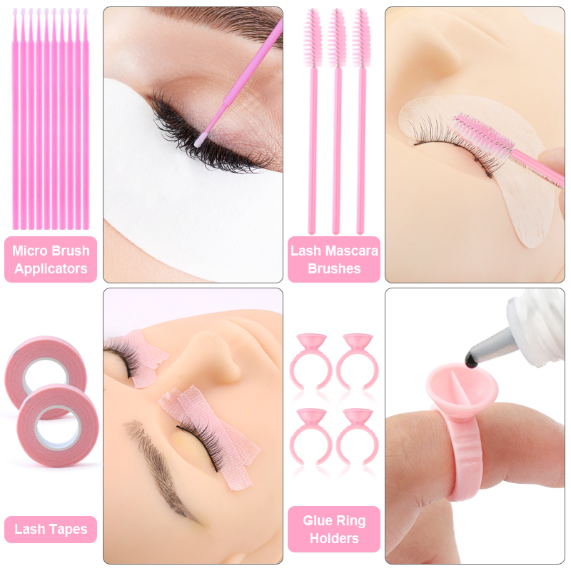 268PCS Eyelash Extensions Kit  - Beauty Makeup Tools Set ulasan dan harga