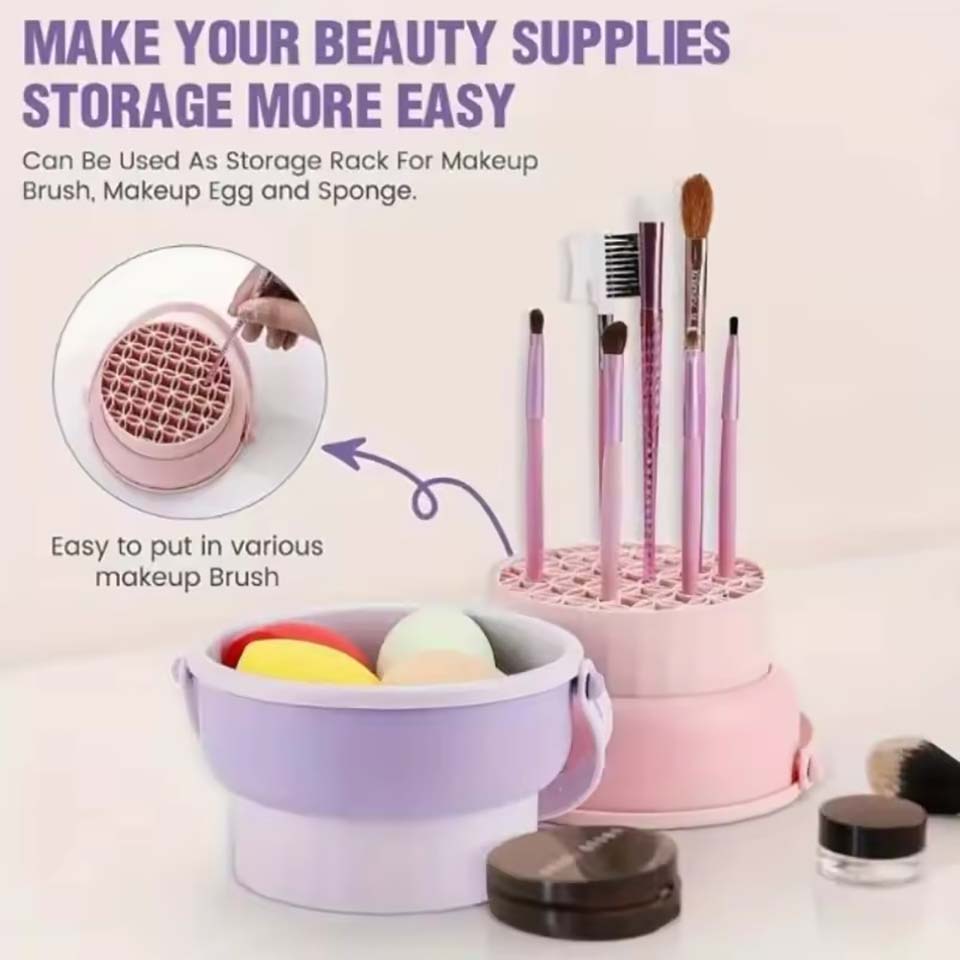 Makeup Brush Cleaning Bowl Bea - Beauty Makeup Tools Set ulasan dan harga