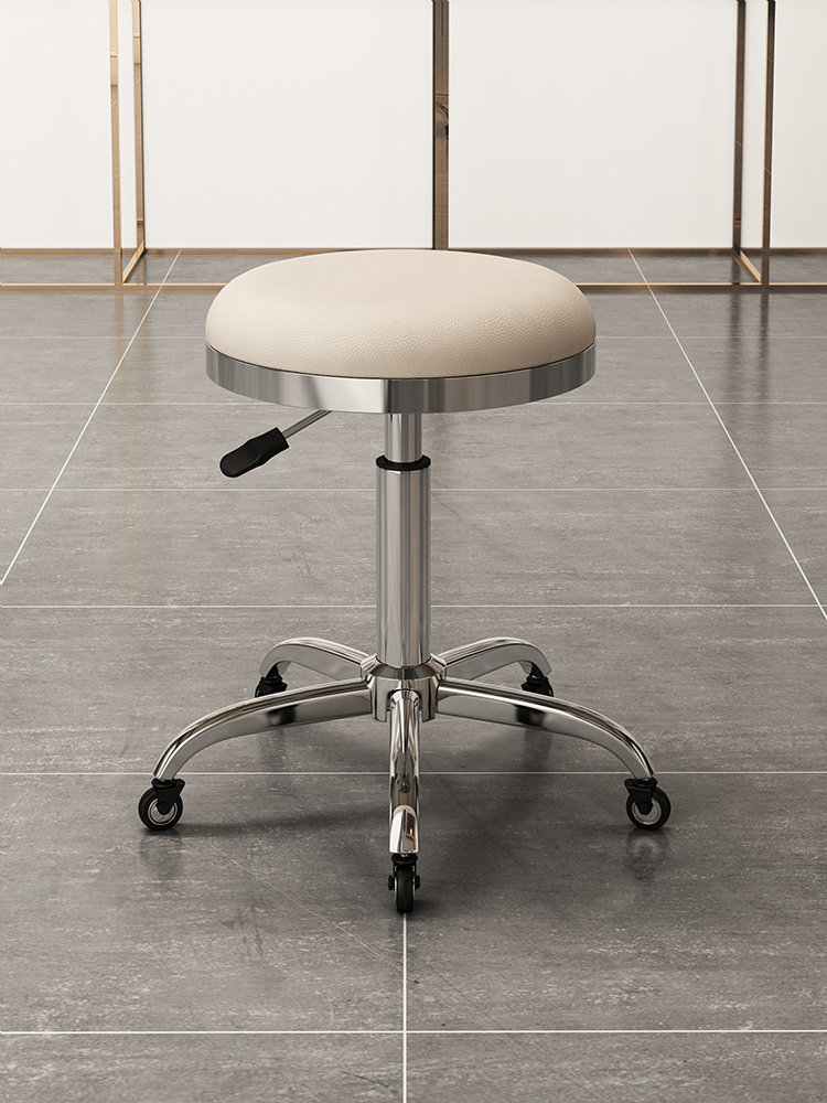 Big work lifting round stool b - Makeup Master Beauty Salon ulasan dan harga