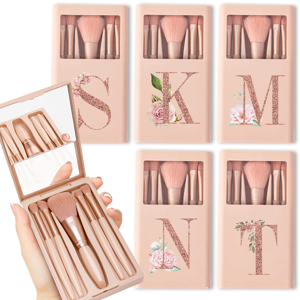 5pcs Cosmetic Brush Kit With M - Beauty Makeup Tools Set ulasan dan harga
