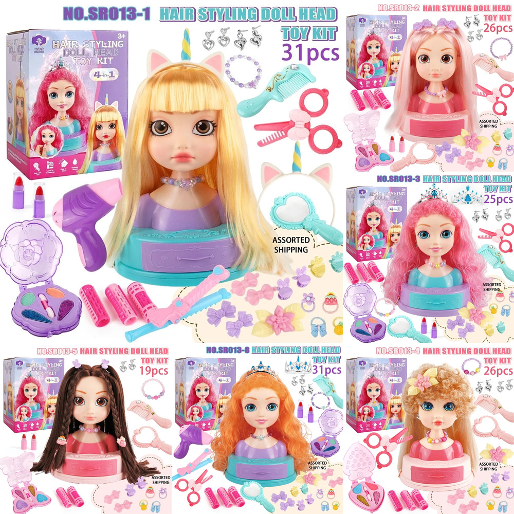 Hair Styling Doll Head Makeup  - Beauty Makeup Girl ulasan dan harga