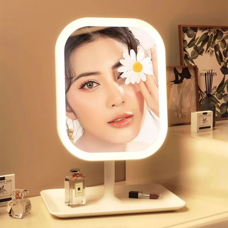 New  LED Modern Desktop Vanity - Beauty Makeup Vanity ulasan dan harga