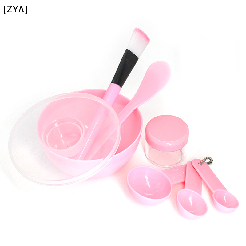 Facial Brush Mask Bowl Spoon S - Beauty Makeup Tools Set ulasan dan harga