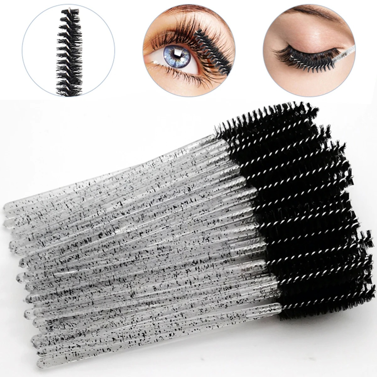 Wholesale 100PCS Mascara Spool - Beauty Makeup Fashion ulasan dan harga