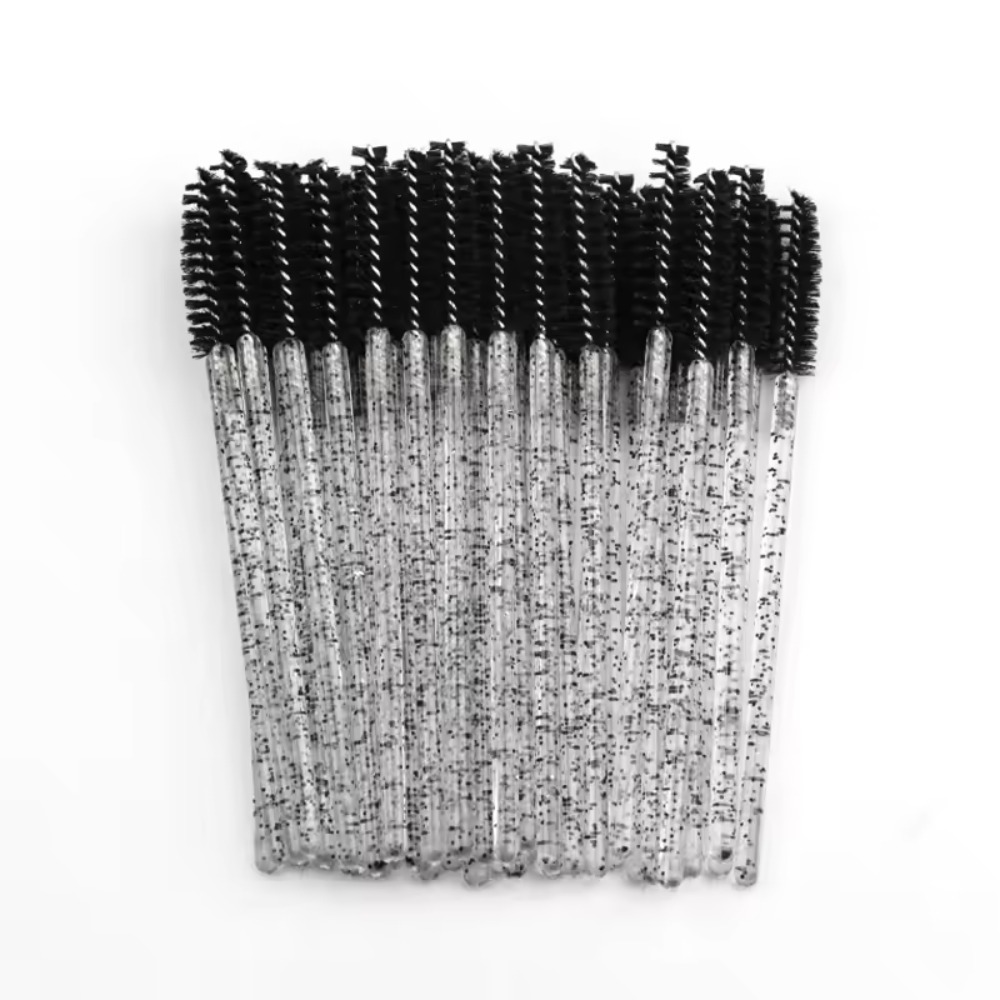 50-100PCS Crystal Eyelash Brus - Beauty Makeup Vanity ulasan dan harga