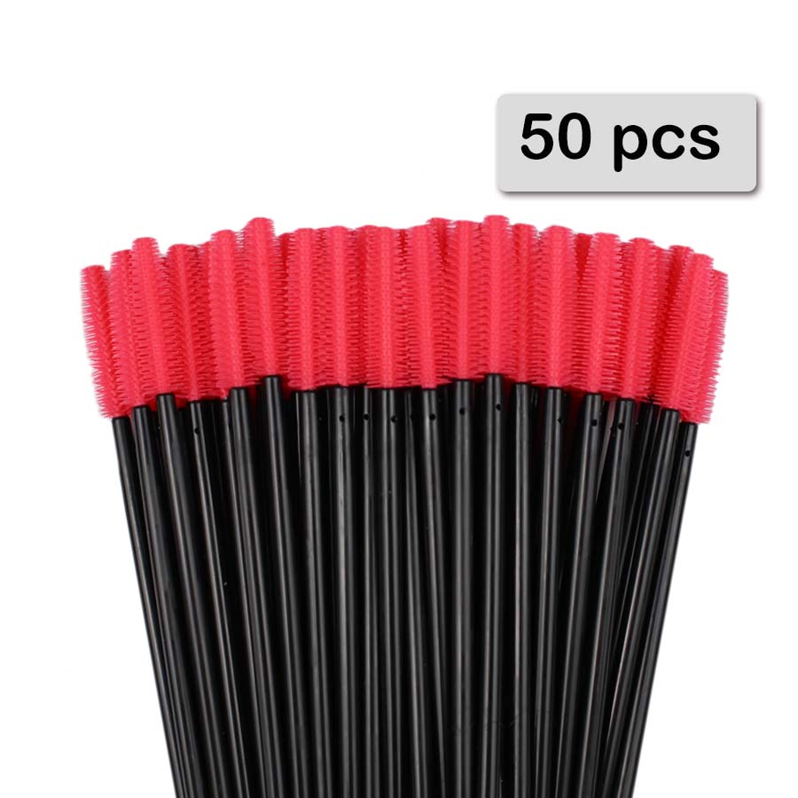 50pcs Silicone Mascara Wands A - Beauty Makeup Vanity ulasan dan harga
